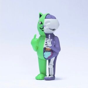 RipNDip Lord Nermal Cat 14” R Nerm Æ-09 Green Purple Vinyl Figure